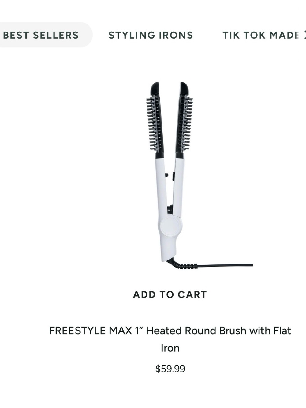 1-Inch Heated Round Brush in Purple